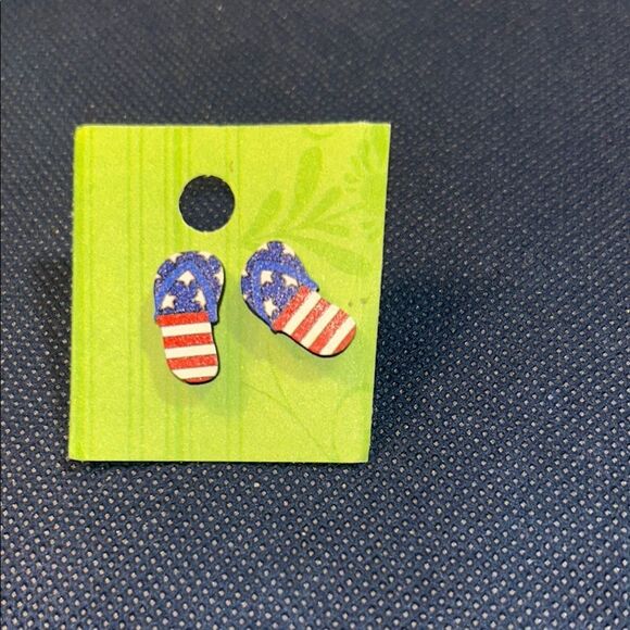 Patriotic Earrings - Picture 8 of 8